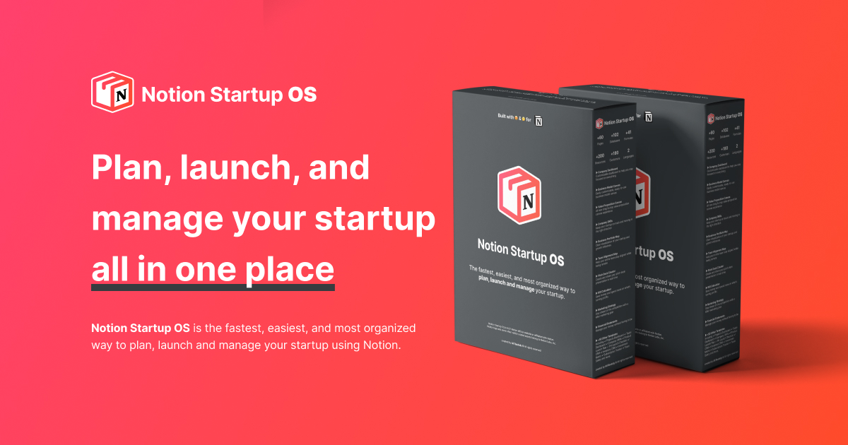 Notion Startup OS Featured Image